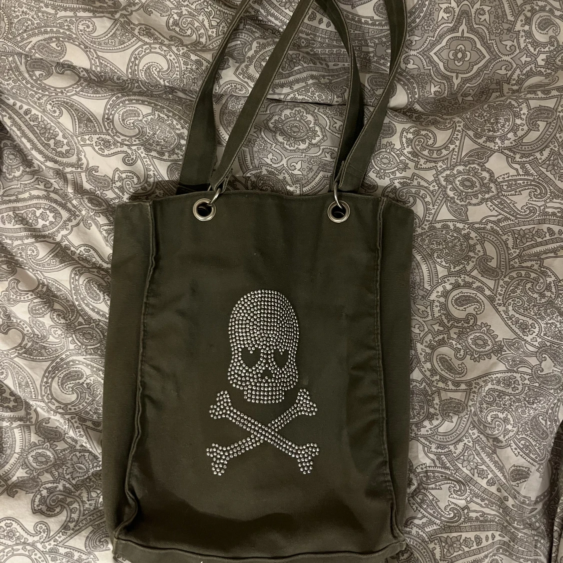 Dödskalle väska - 90