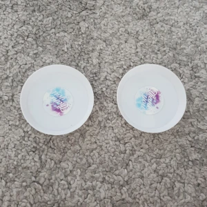 Runda pärlfat  - 2 st pärlfat för 5-20 kr