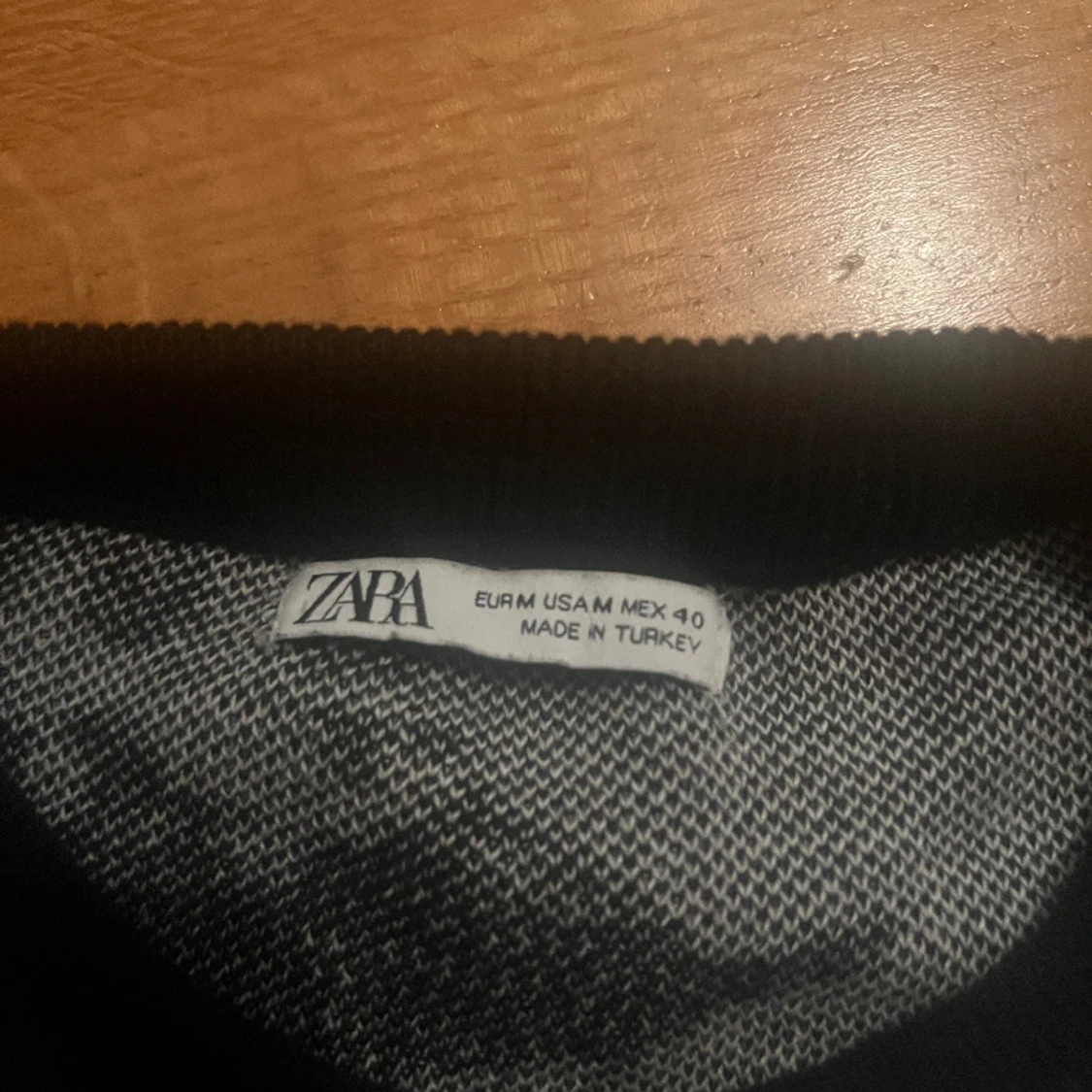 Svartvit Zara tröja - 90