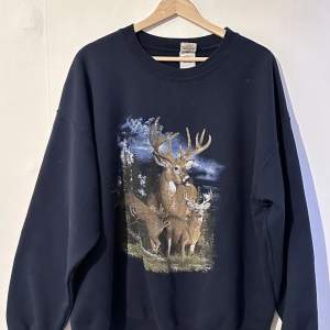Sweater med tryck