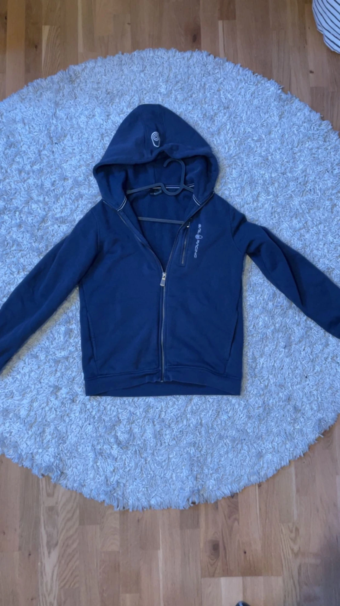 Sail racing zip hoddie storlek xs/s blå - 90
