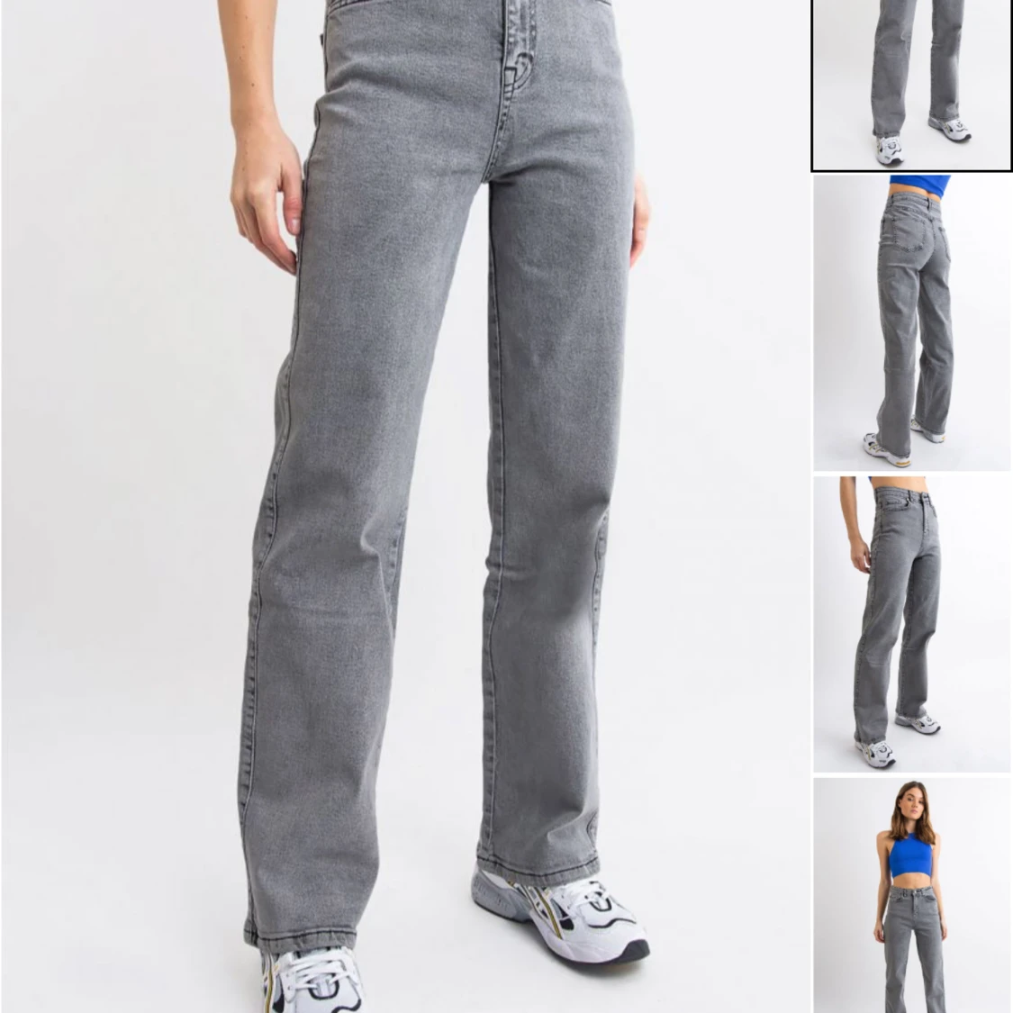 Gråa jeans från Madlady 