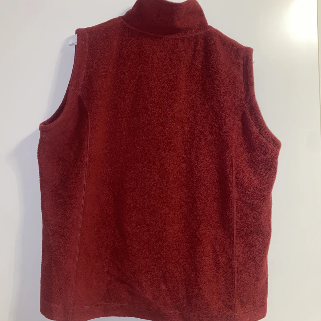 Röd vintage fleeceväst - 90