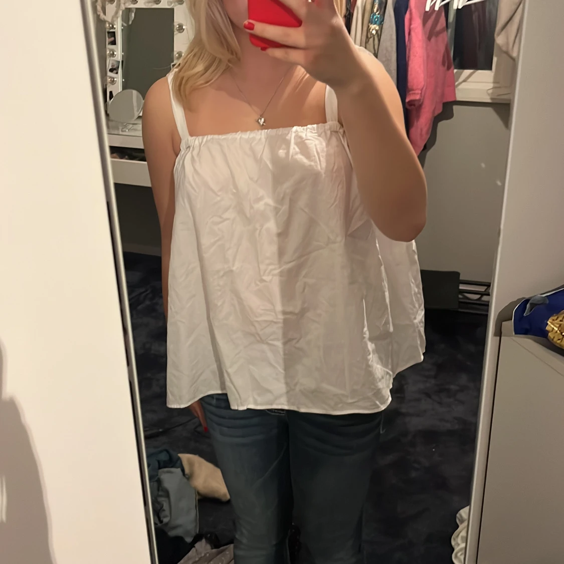 Sommar topp med band  - 91