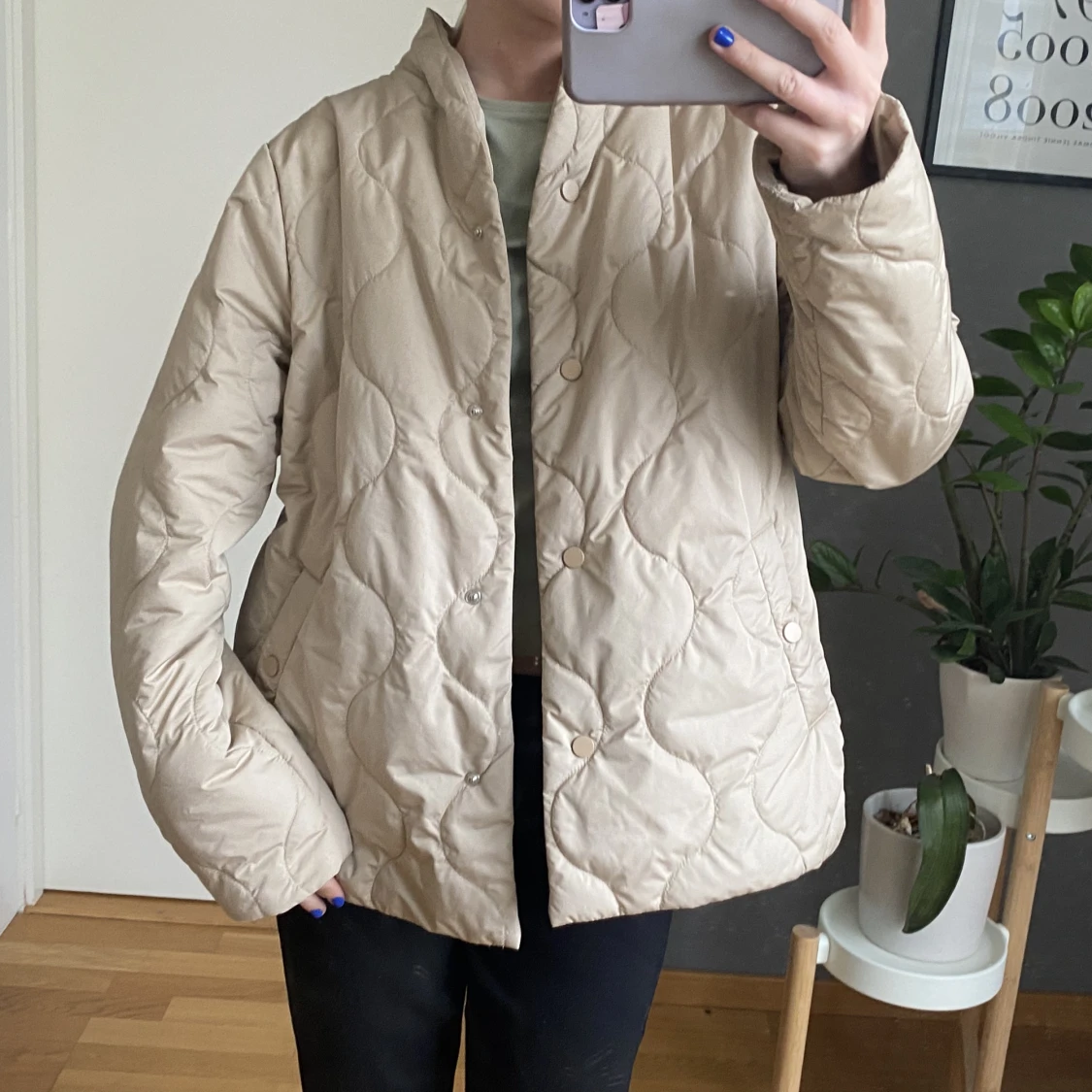 Quiltad vårjacka