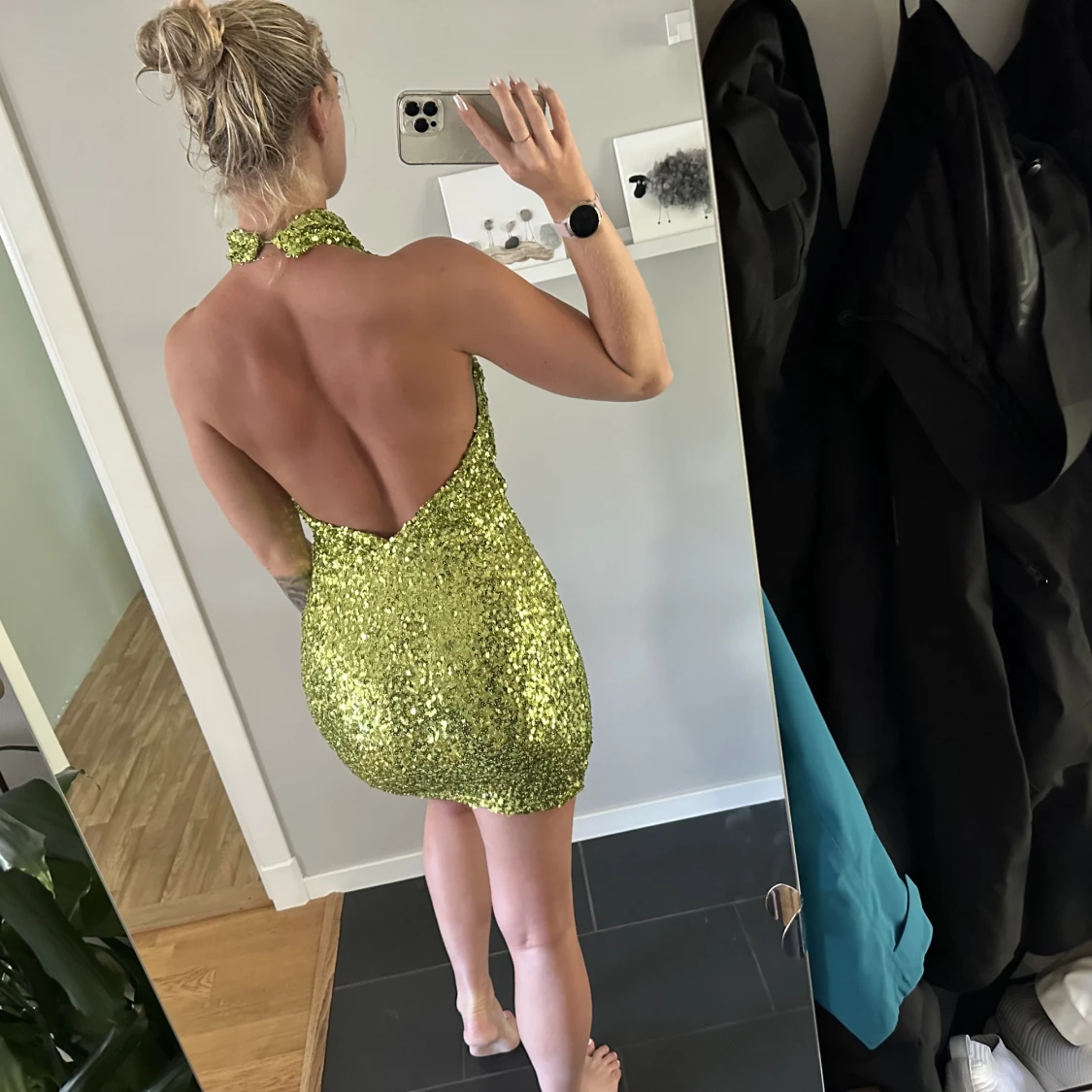 Paljettklänning  - 90