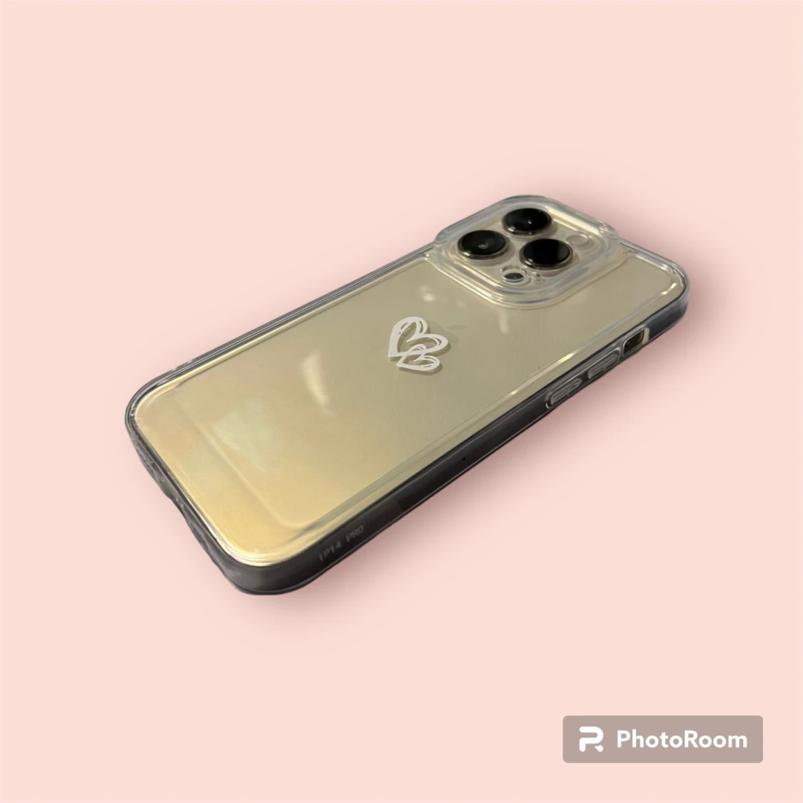 Genomskinlig Hjärtskal IPhone 14 Pro - 90