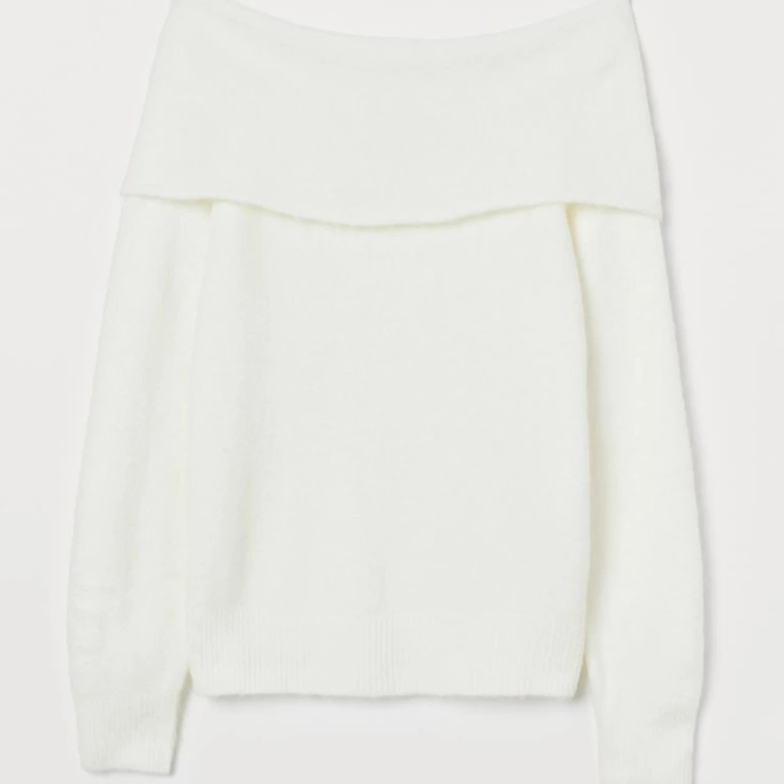 Stickad off sholder tröja 