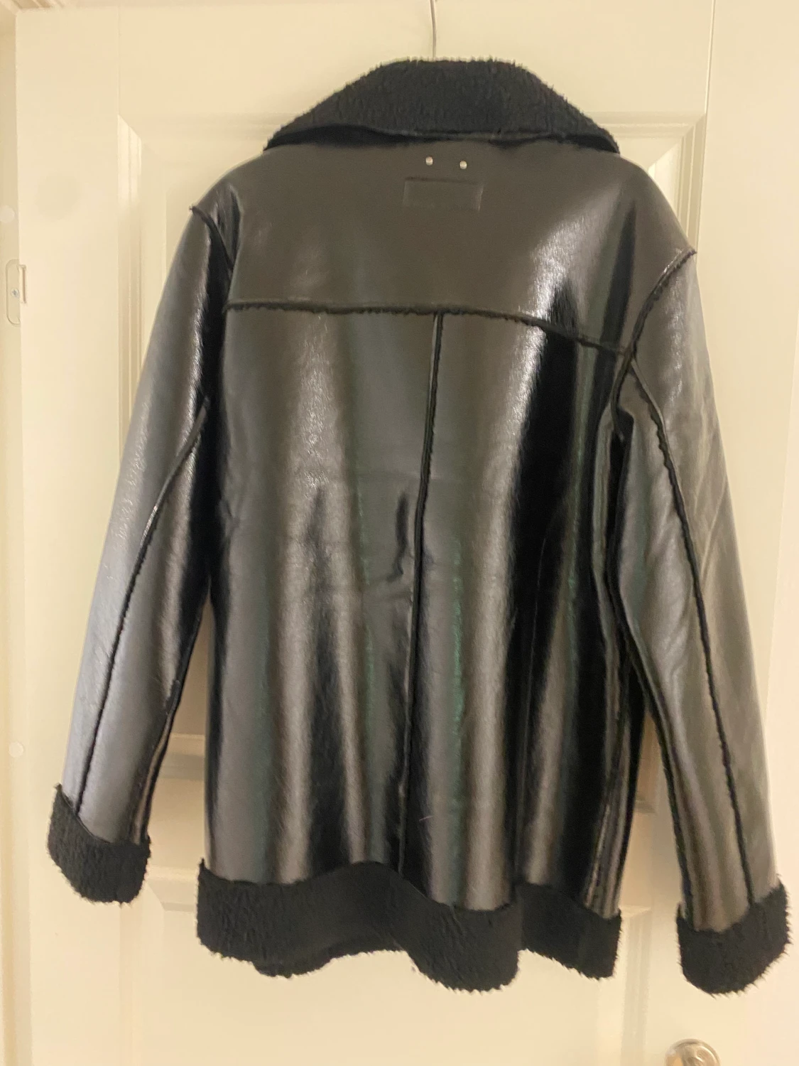 Fejk läderjacka  - 90