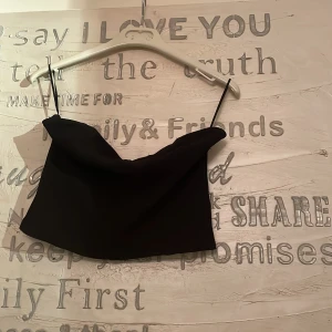 Off shoulder topp  - Svart off shoulder topp