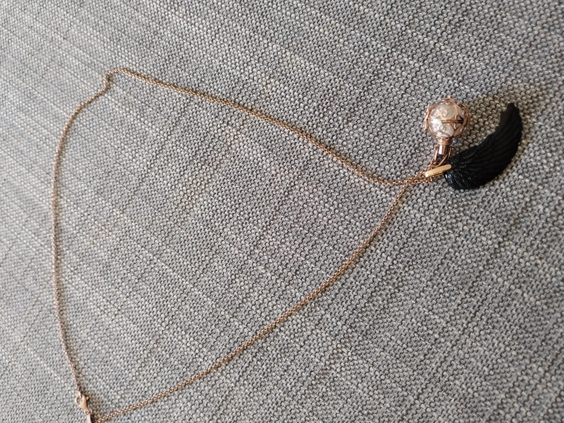 Äkta engelsrufer i rosegold