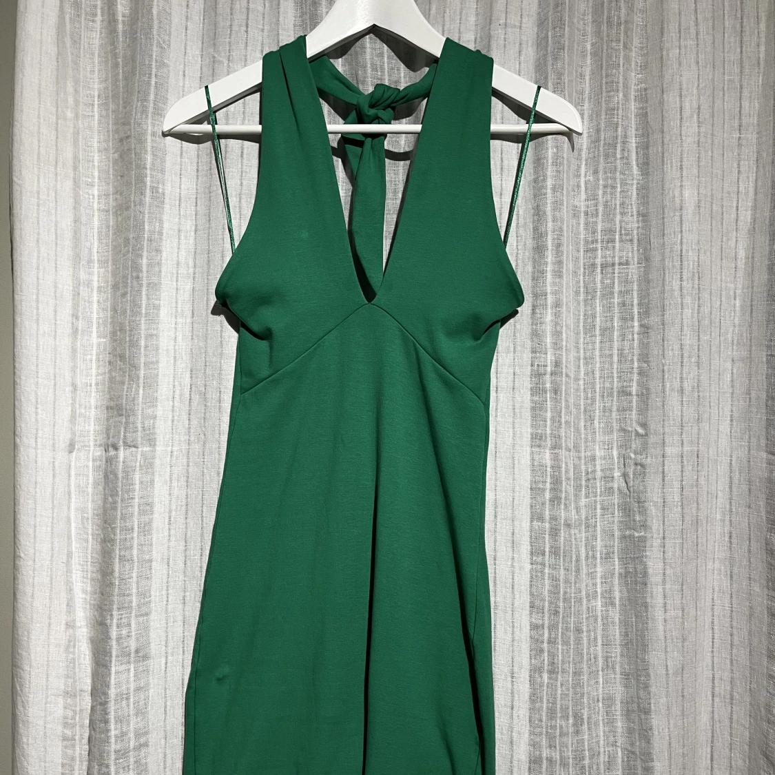 Grön mini klänning - 90