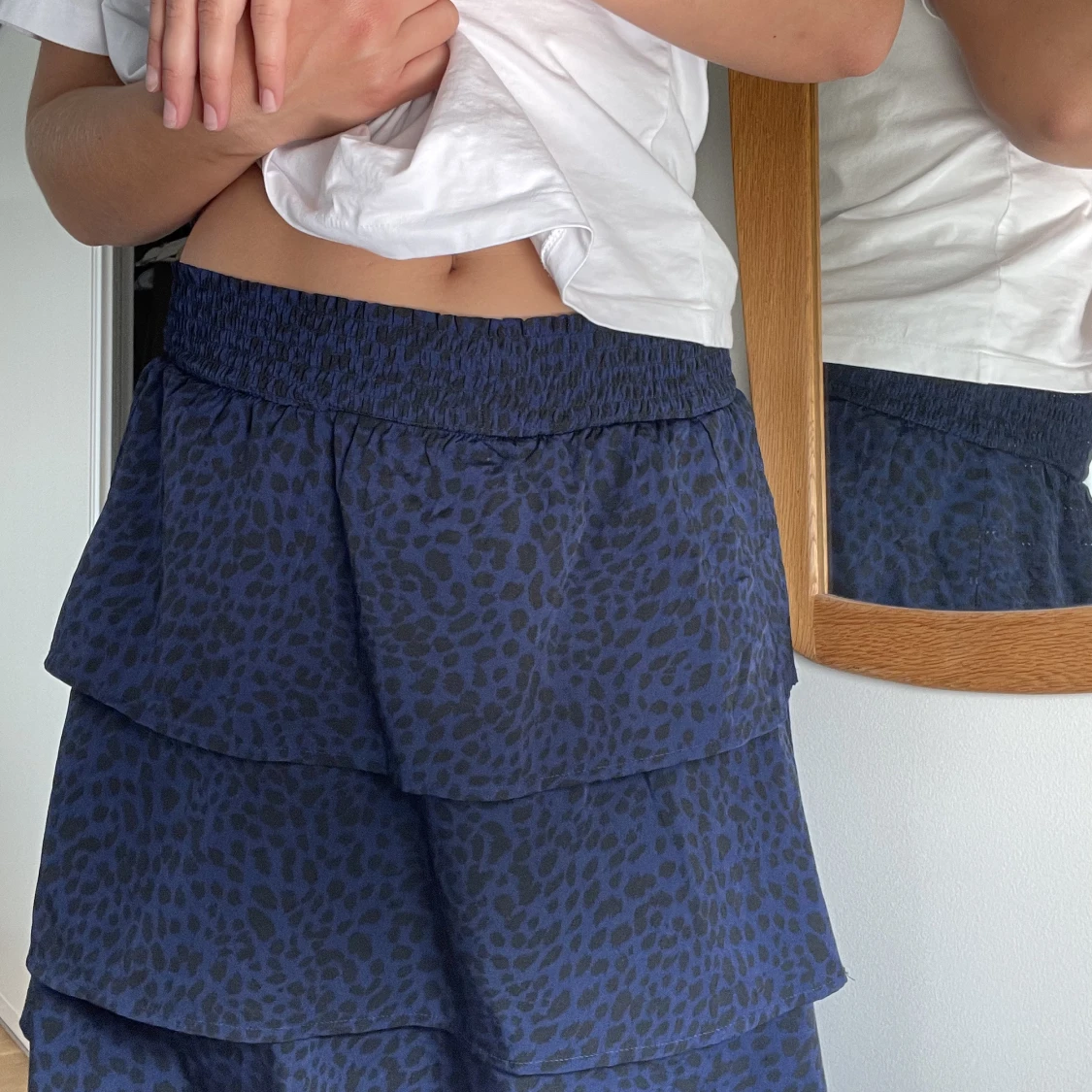 Kjol mörkblå  - 90