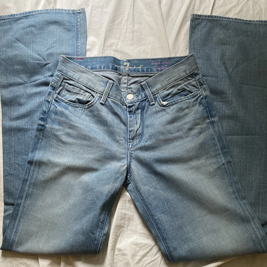 Mid waist bootcut jeans - 90