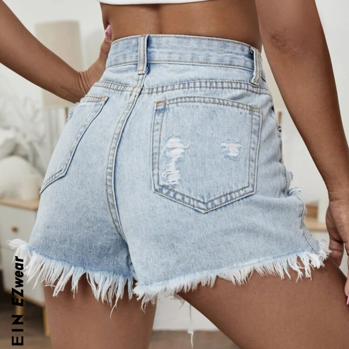 Jeans shorts - 90