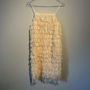 Klänning med fransar - Snygg klänning med fransar, nypris ca 700kr