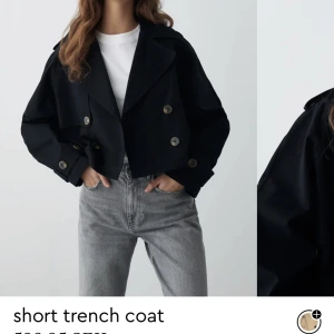 Kort trenchcoat - Perfekt tunnare jacka till hösten! Använd enstaka gånger 