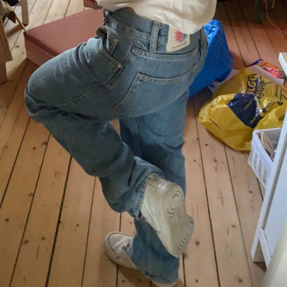 Baggy jeans från district 46. Nypris 799. Skriv för mer bilder!❤️. Jeans & Byxor.
