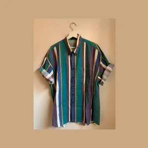 Vintage Striped Short Sleeve Button Down - Size: Extra Large 100% Cotton Secondhand/Excellent Condition