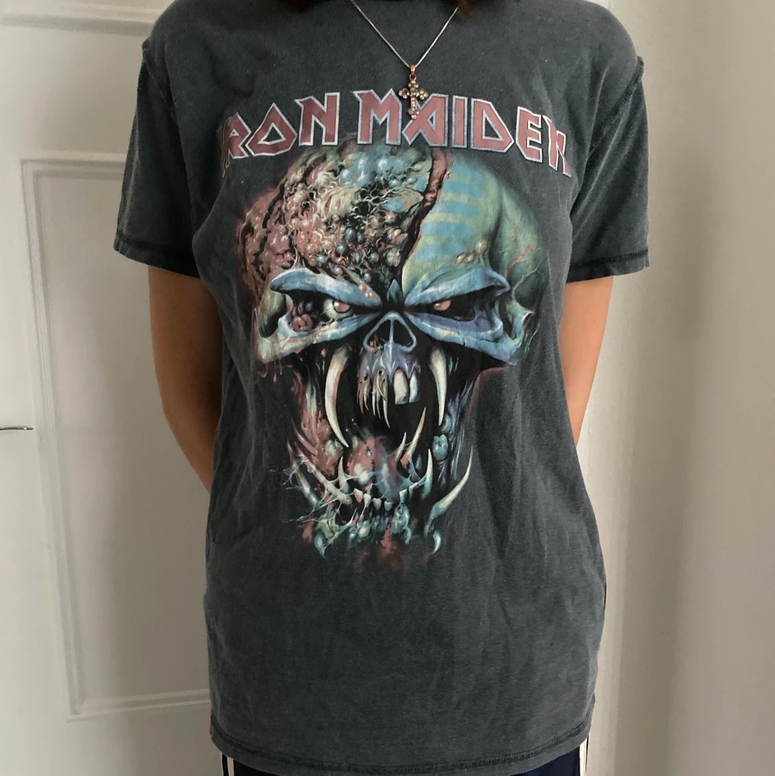 Tröja med döskalle tryck 