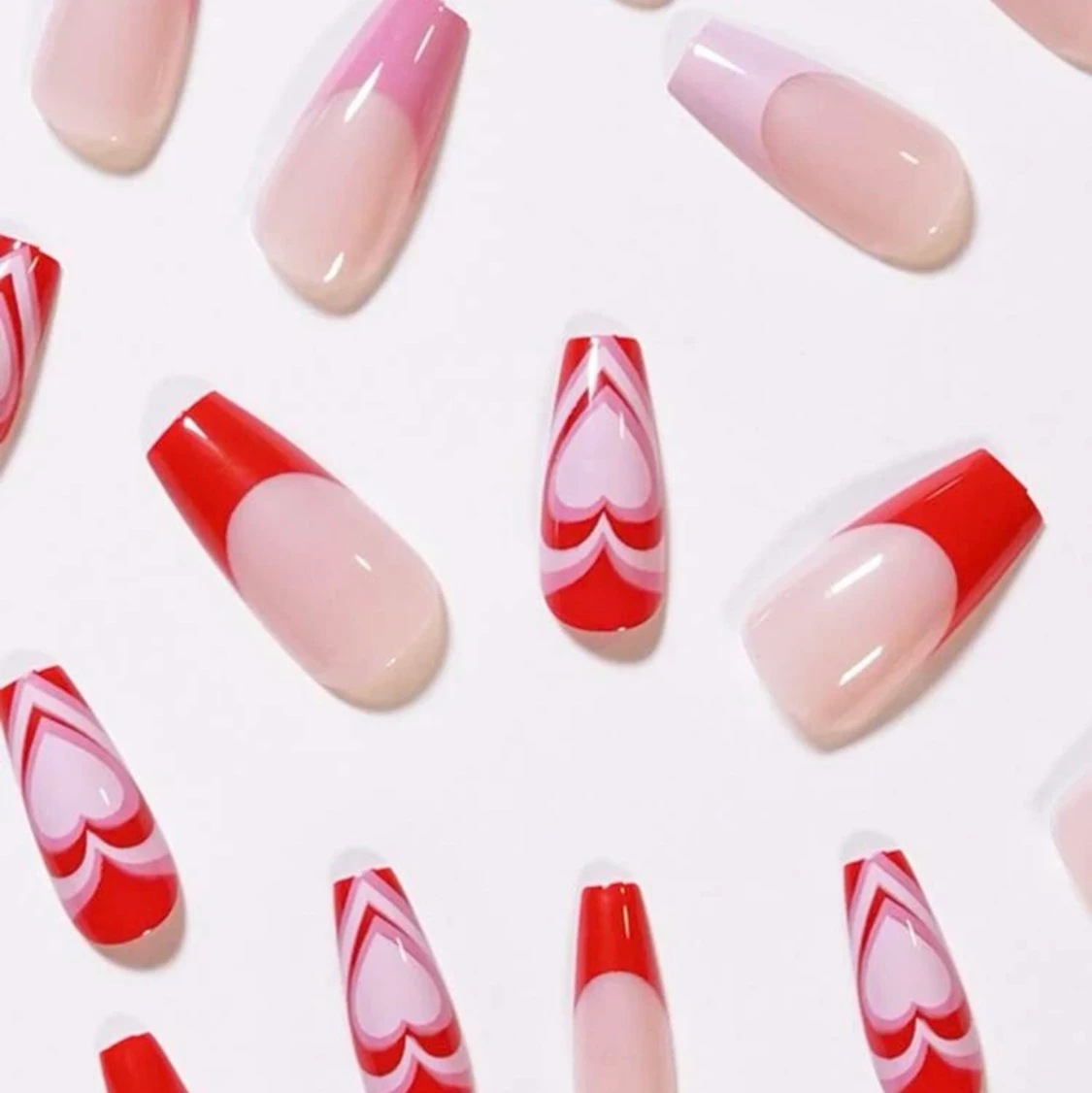 Trendy press on naglar 💅🏽  - 91