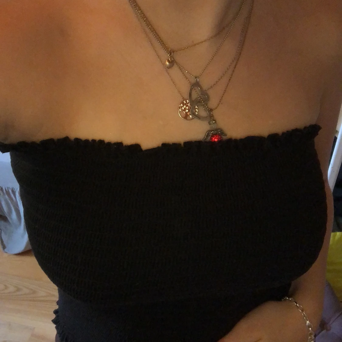 Vacker svart topp - 90