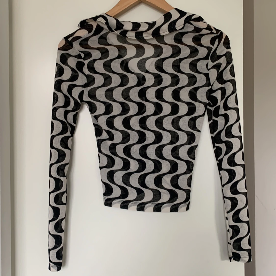 mönstrig blus strl Xs - 90