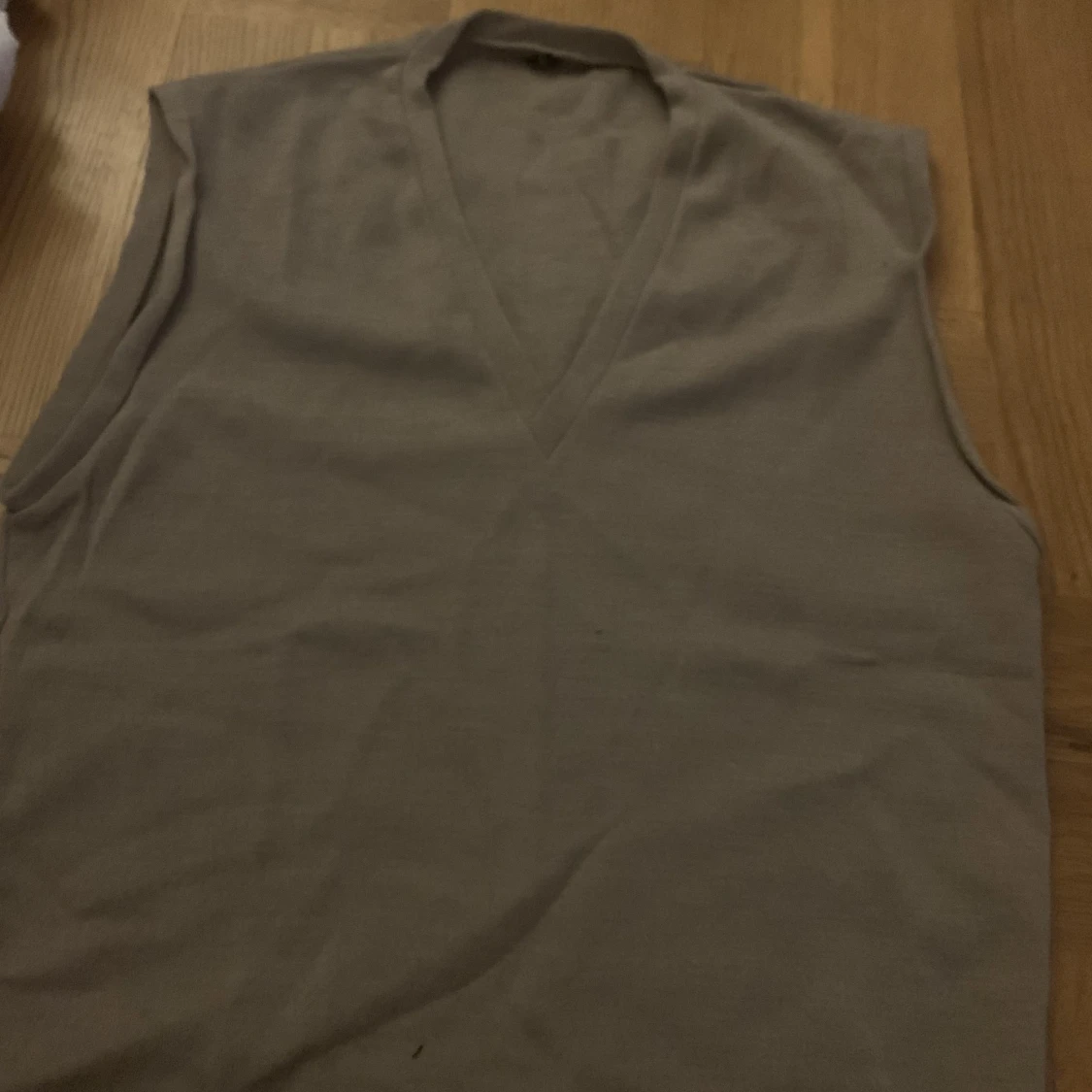 Vintage väst i beige - 93