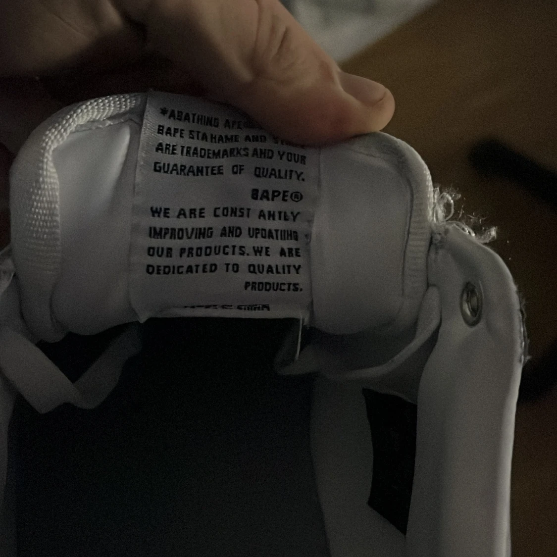 Grey Black Bapesta - 90