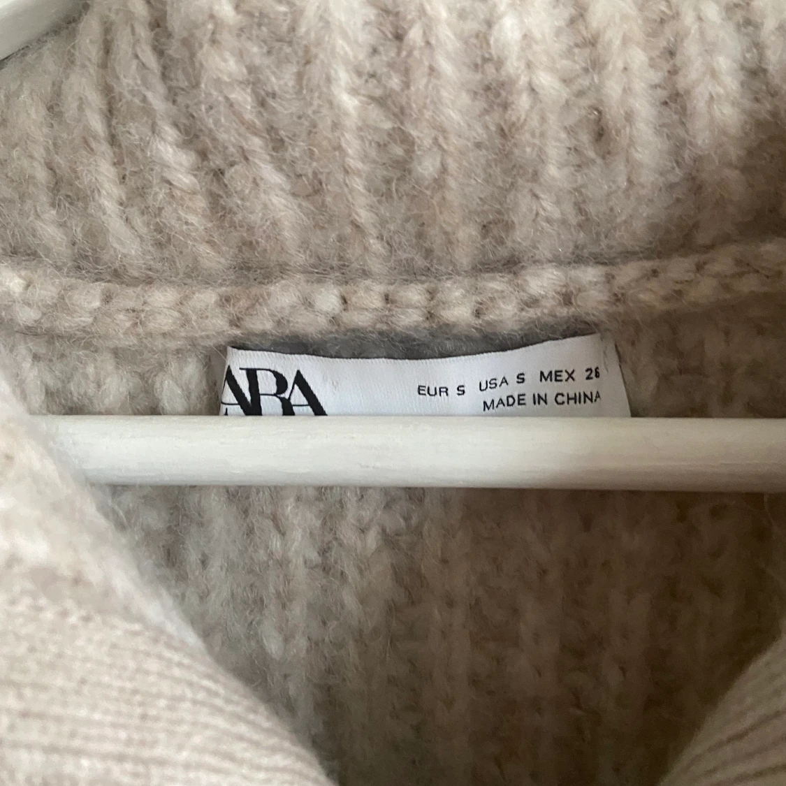 Stickad kort tröja zara - 90