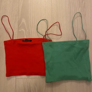 Två (Basic linnen ifrån Zara) - 2 stretchiga linnen i storlek S ifrån Zara. För priset ingår båda två! Aldrig använda💚❤️