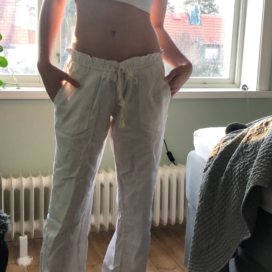 Linne byxor ROXY - 90