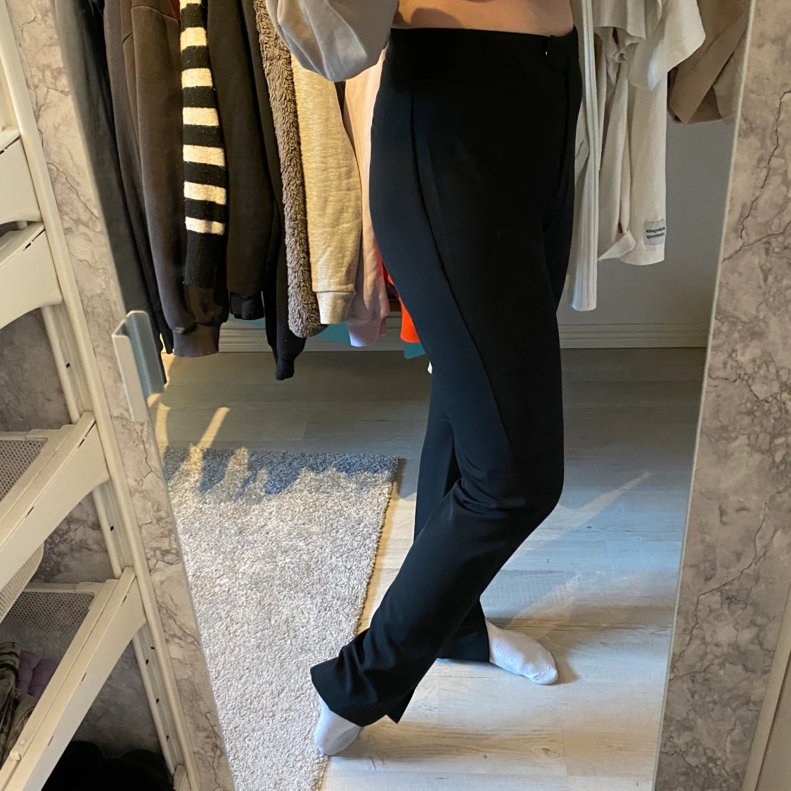 Kostymbyxor med slits - 90