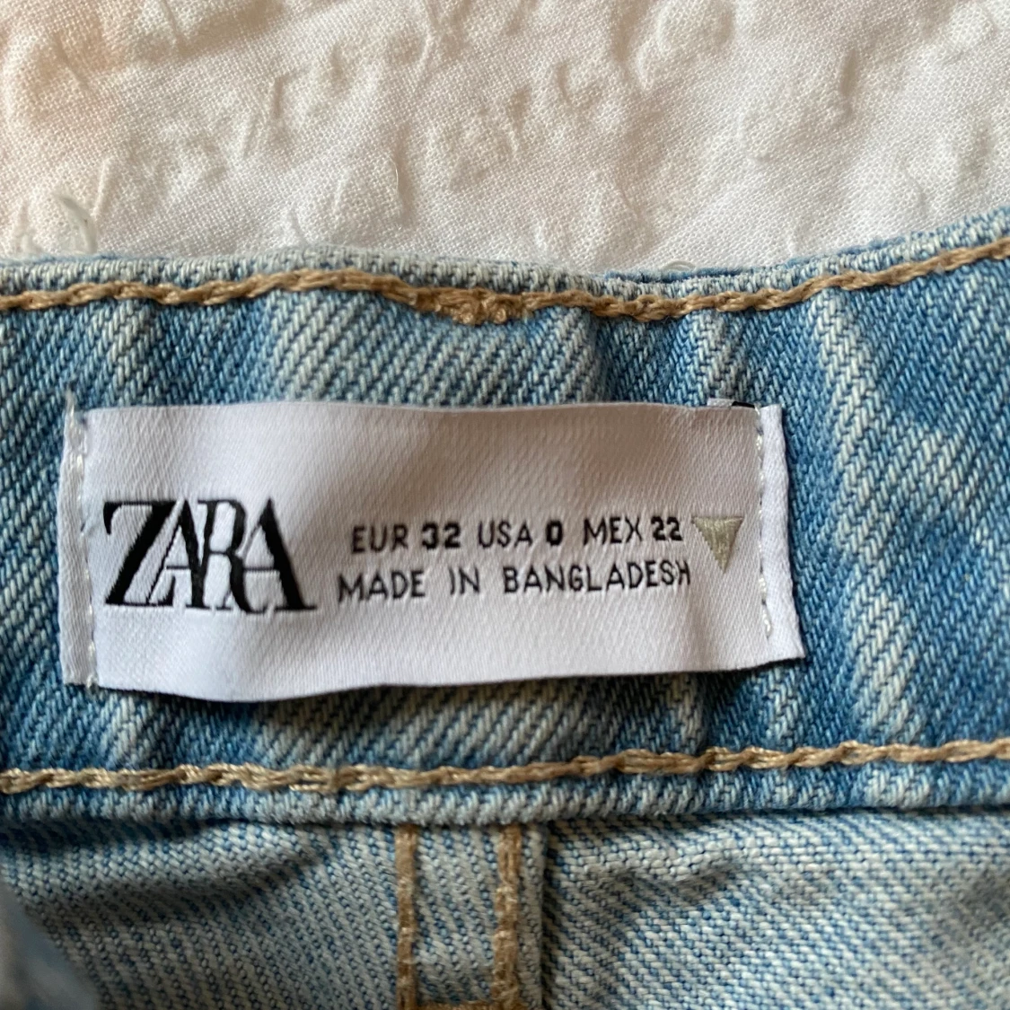 Mid waist stright jeans💗 - 91