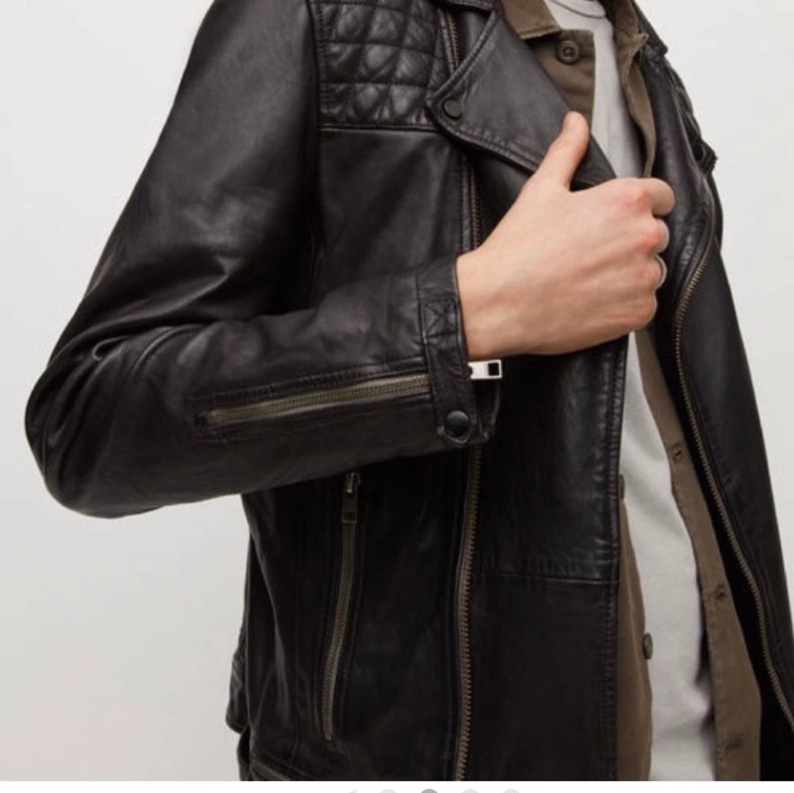 All Saints Conroy skinnjacka  - 91