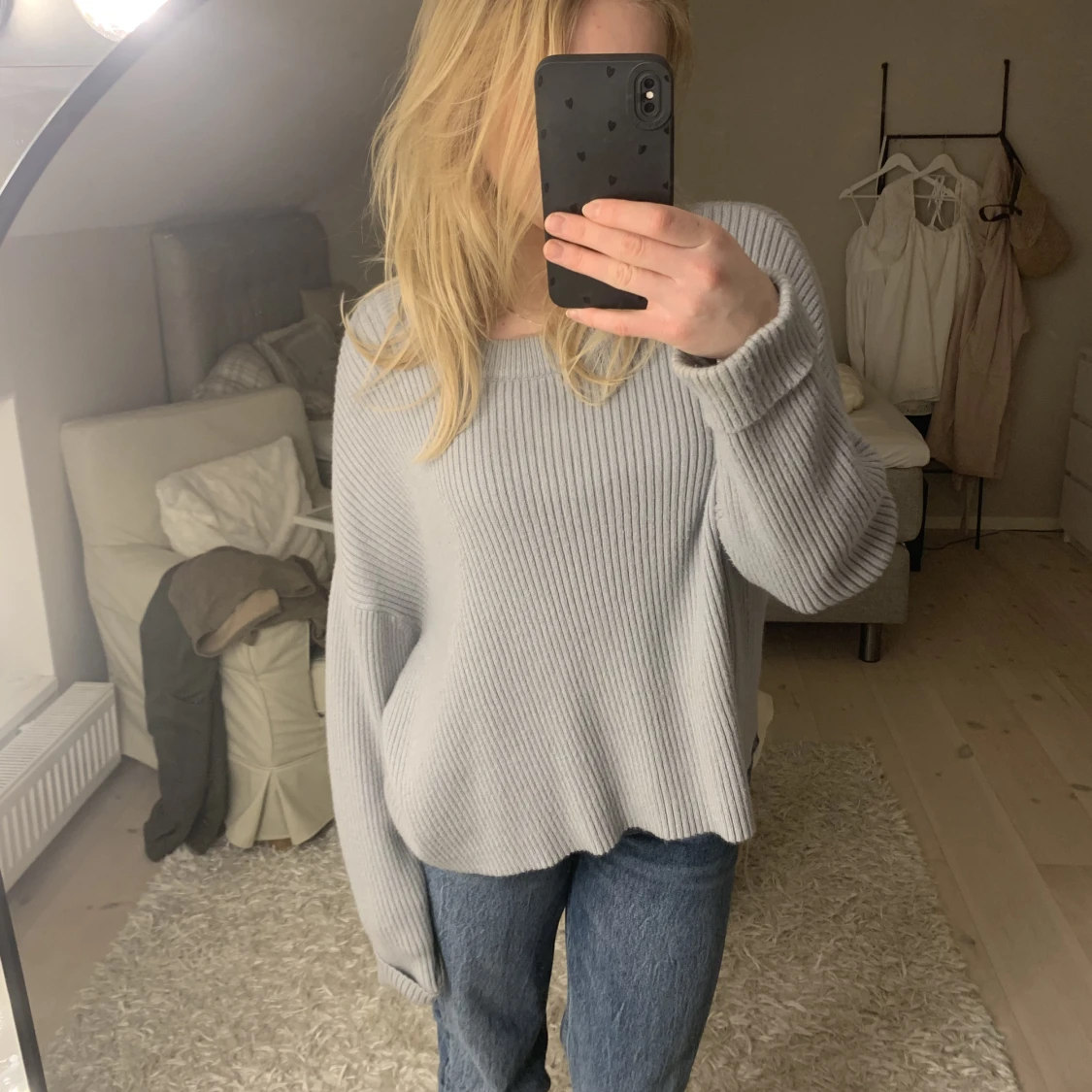 Stickad tröja  - 90