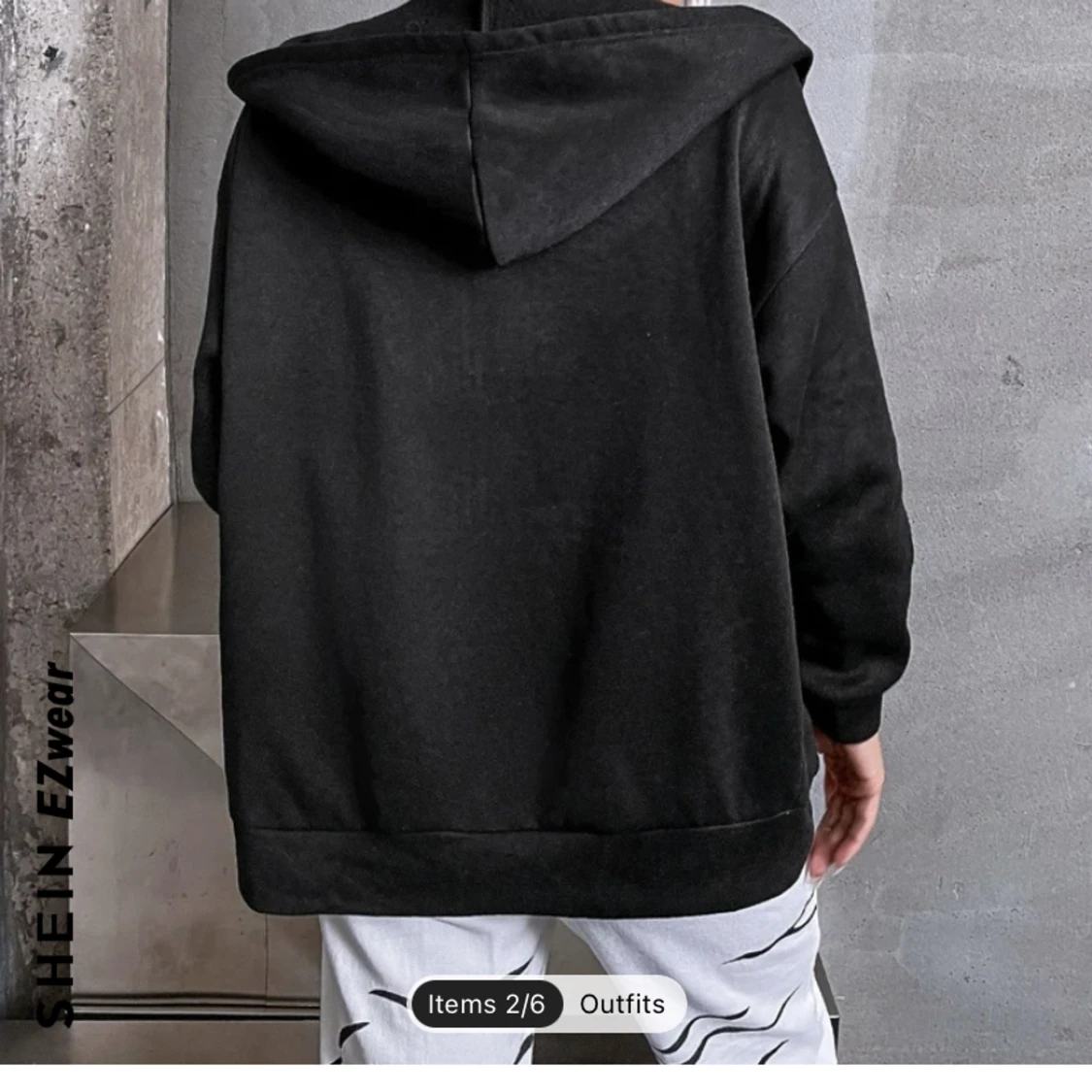 Zip hoodie - 90