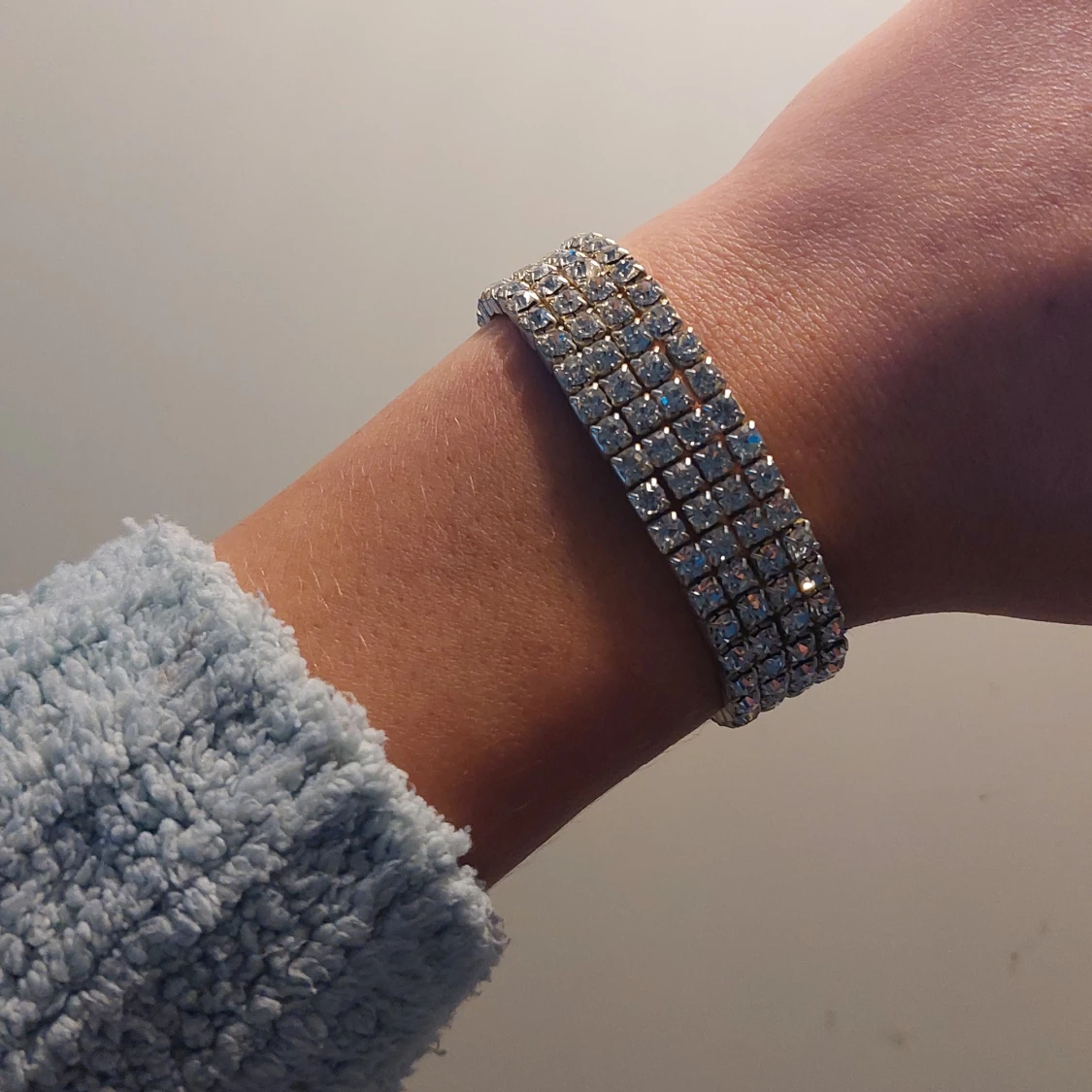Armband glittriga diamanter/stenar  - 90
