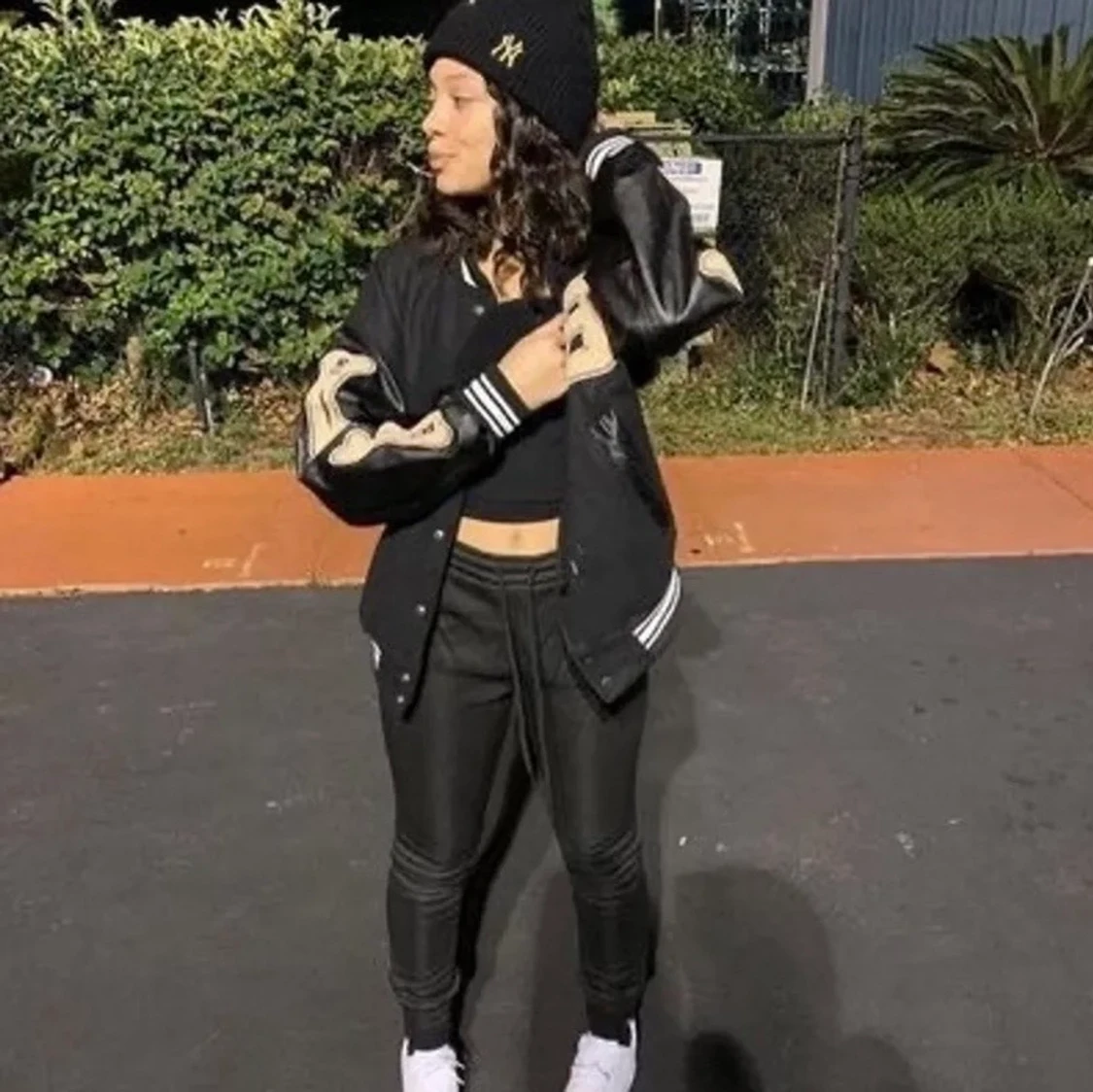 Aelfric Eden varsity jacket bone - strlk M - 90