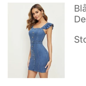 Jeansklänning  - Helt ny jeansklänning från Shein Skriv till mig för fler bilder 