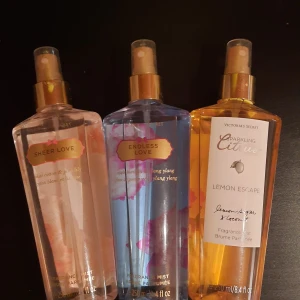 Parfym  - Victorias secret perfymer, inte använda på flera år De är mycket kvar i alla men de är inte hept oöppnade 60 kr styck, eller alla 3 för 120 kr  