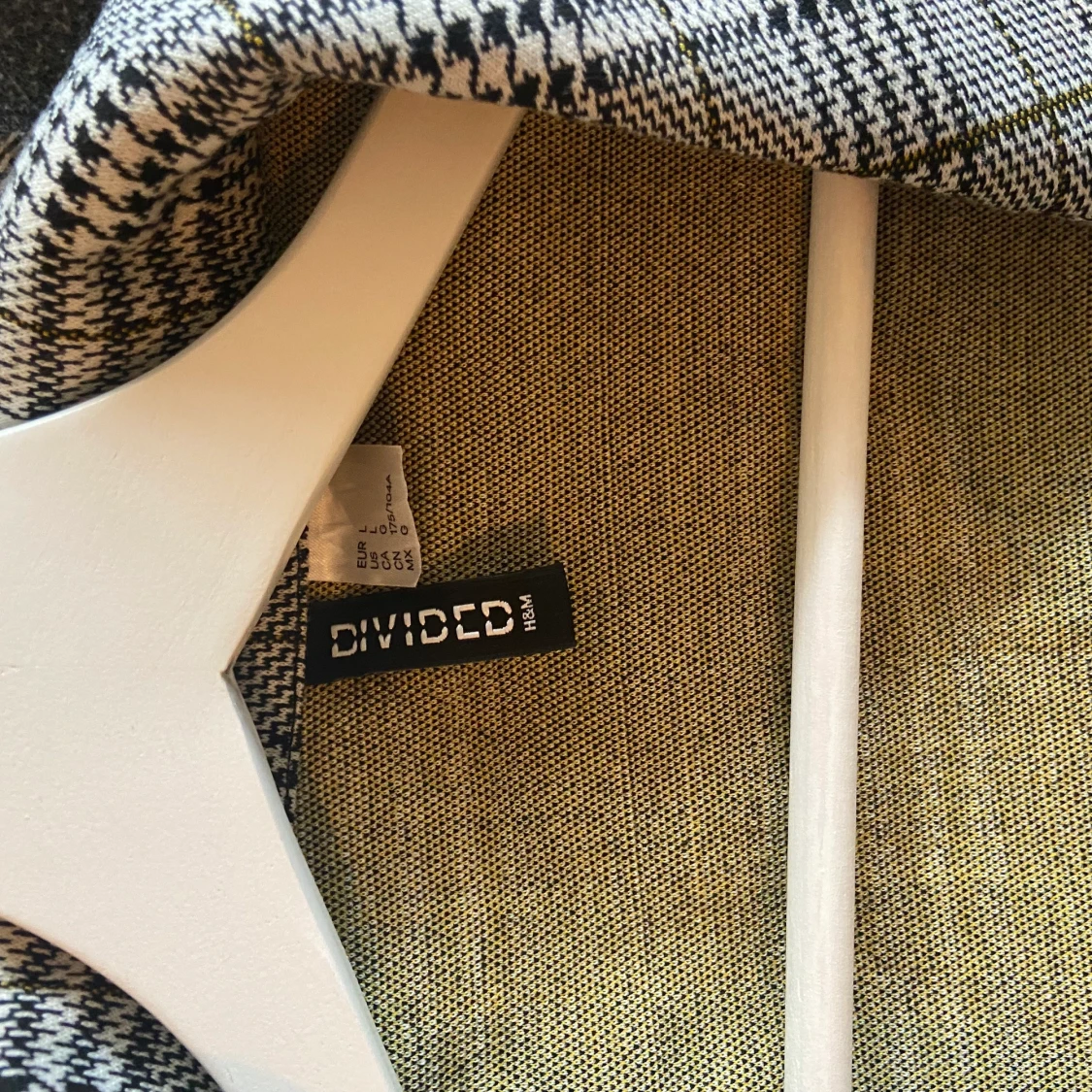 Lång rutig kappa - 91