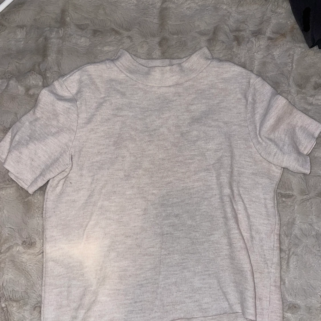 Beige halvpolo  - 90