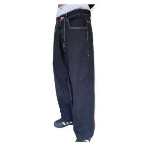 Bewider baggy jeans - Säljer ett par feta jeans som jag själv har sytt upp lite, jag är 175cm