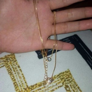 Necklace  - Gold plated necklace, waterproof, 