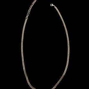 Halsband i rostfritt stål, längd 50-55 cm, bredd 3mm