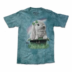 T-Shirt - Tie dye t-shirt  Bara använd en gång Med kanin motiv 