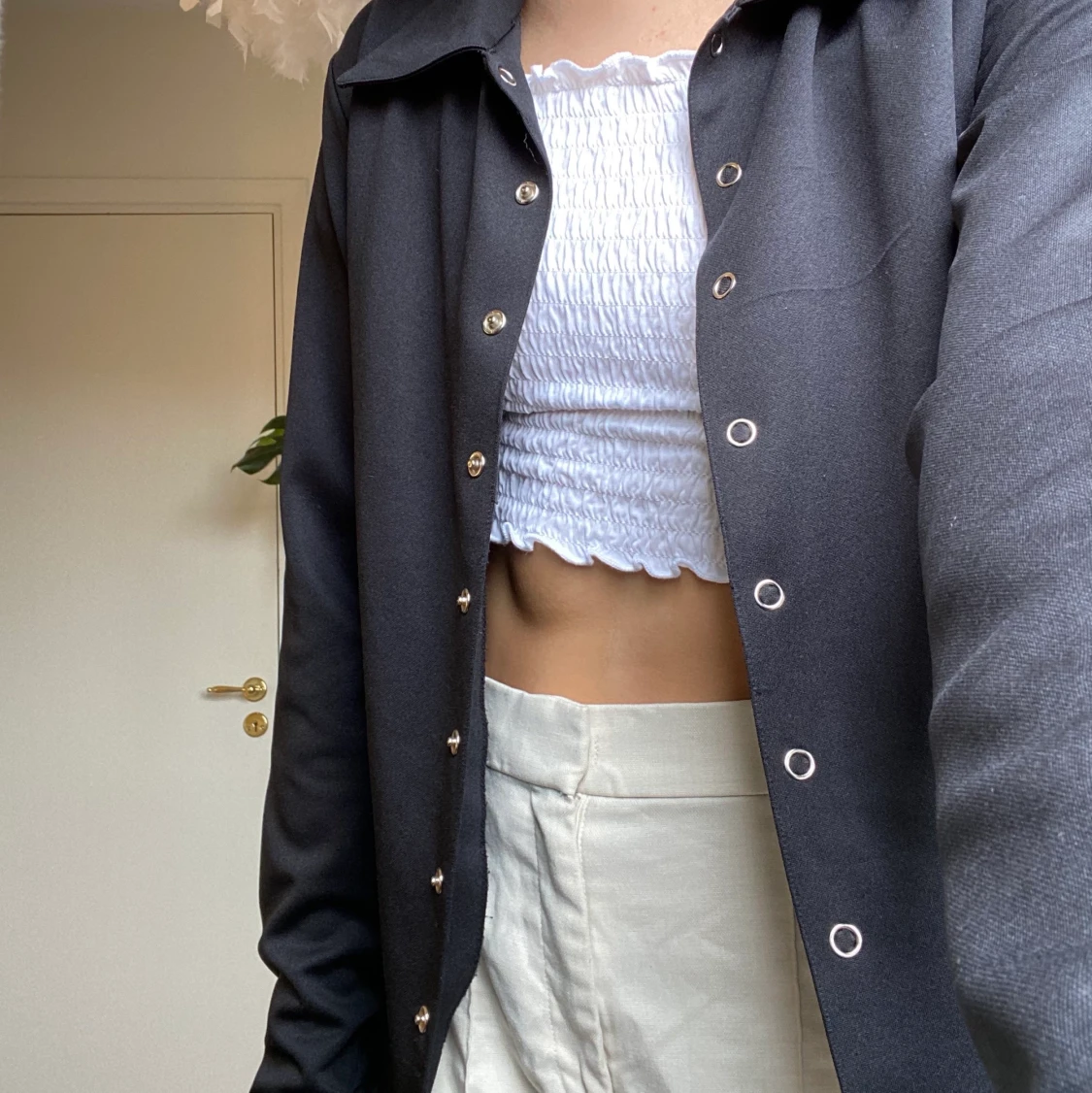 Vorus of Denmark svart skjorta/jacka - 90