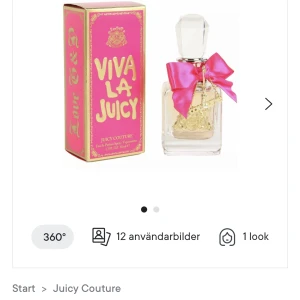 Juicy couture parfym - Säljer denna parfym då jag fick den i julklapp men har redan haft den så tänker att jag säljer den till någon annan här istället! Nypris runt 500kr Helt ny oöppnad 