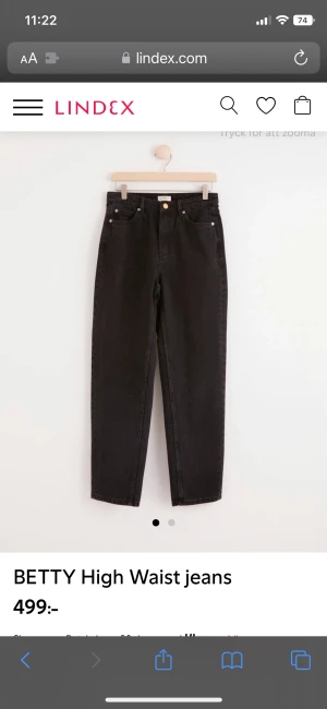 Jeans från Lindex  - Ett par jeans från Lindex. Inte använda många gånger. 